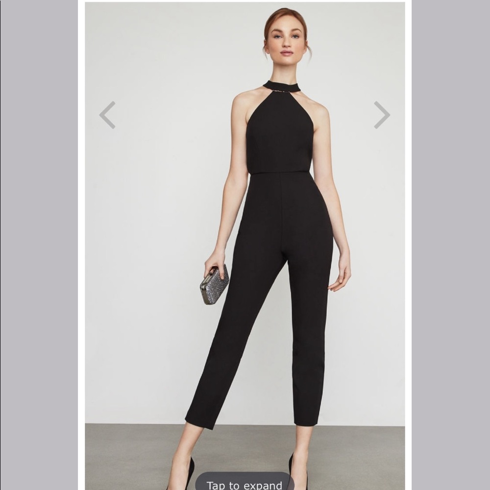 BCBG beaded halter crop